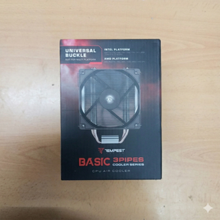 Disipador CPU Tempest Basic 3Pipes