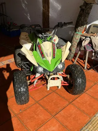 Quad ROAN Verde y Blanco
