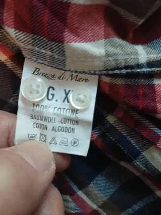 Camicia a quadri Uomo XL