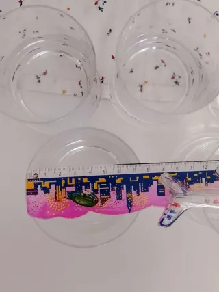 Set di 6 bicchieri da liquore in cristallo