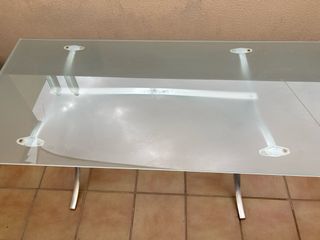 Mesa de Cristal- en buen estado