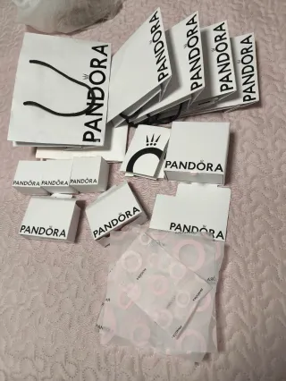 Lote Bolsas y Cajas Pandora