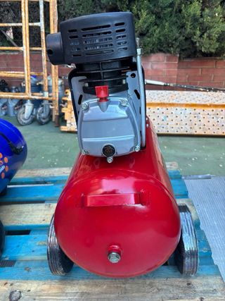 Dos Compresores aire Fisalis 2cv 50lt 10 at