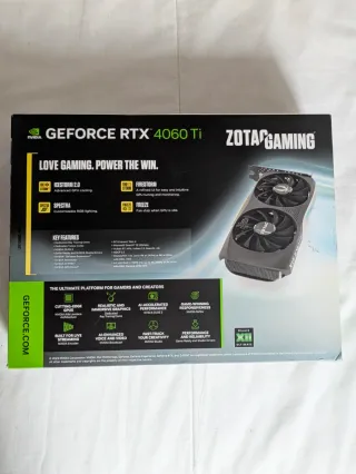 ❗OFERTA❗ Zotac RTX 4060 TI 8GB como nueva