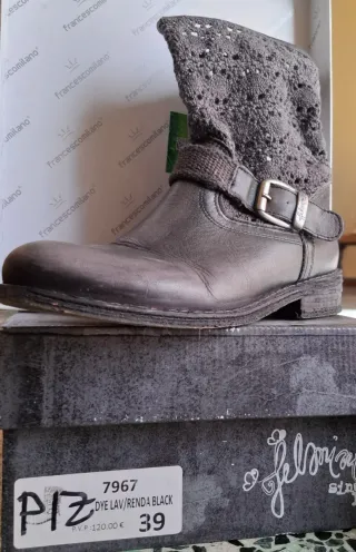 Stivaletti Felmini n.39 grigio