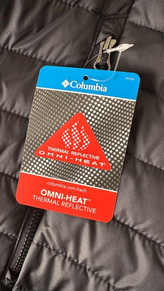 Chaqueta Columbia Negra Térmica Mujer