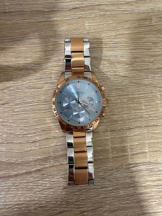 Reloj Parfois bicolor dorado y plateado