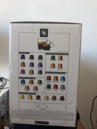 Cafetera Nespresso Krups Inissia Roja