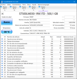 HDD SEAGATE 2.5 500GB + CAJA EXTERNA.