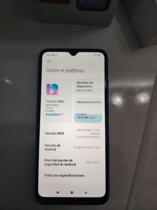 Móvil Xiaomi Redmi 9C 32GB Azul