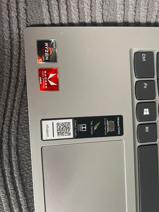 Ordenador Lenovo Ryzen 5 Gris/Plata