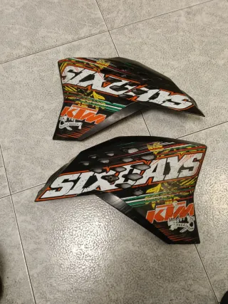 Tapas Laterales KTM Six Days 2008-2011