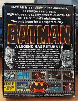 Batman The Movie Commodore 64 Ocean