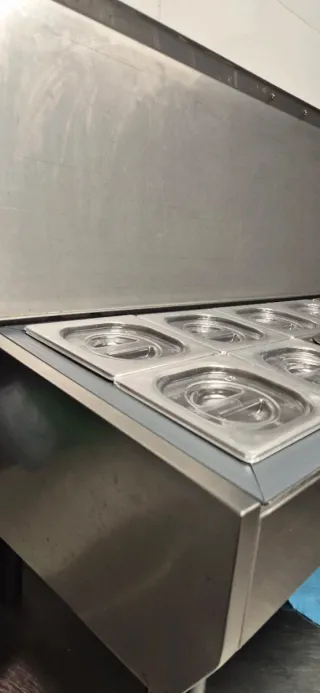 Vitrina Refrigeradora Acero Inoxidable