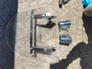 Pantalla Cúpula Custom Slipstream 63x57cm