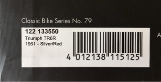 Minichamps Triumph TR6R Moto