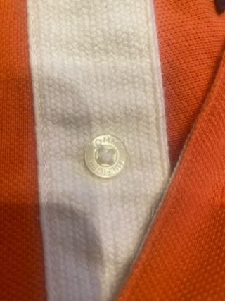 Polo Tommy Hilfiger Hombre Azul y Naranja