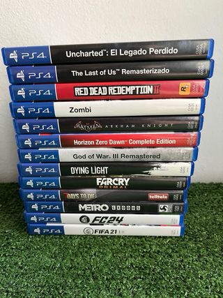 Lote 13 Juegos PS4 (PlayStation 4)