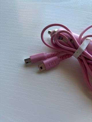 2 Cargadores Mechero Coche Negro y Rosa