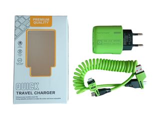 Caricabatterie Rapido GAN 45W+cavo estendibile