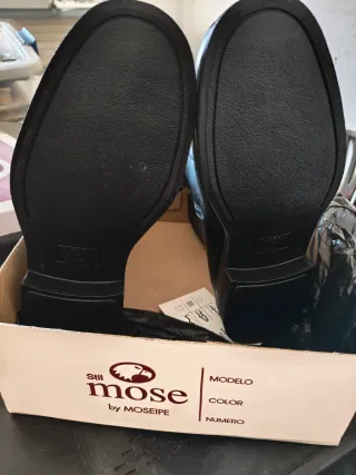 Botas Stil Mose Hombre Negras