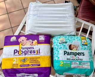 Pampers Progressi tg 2 e Baby Dry tg 2