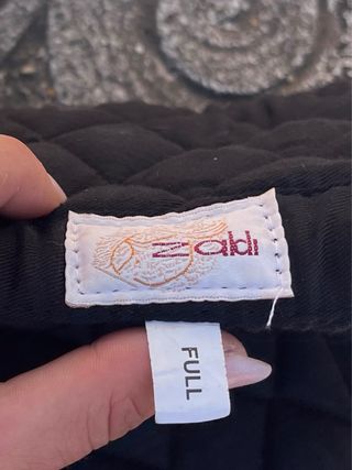 Sudadero zaldi Negro Silla Inglesa