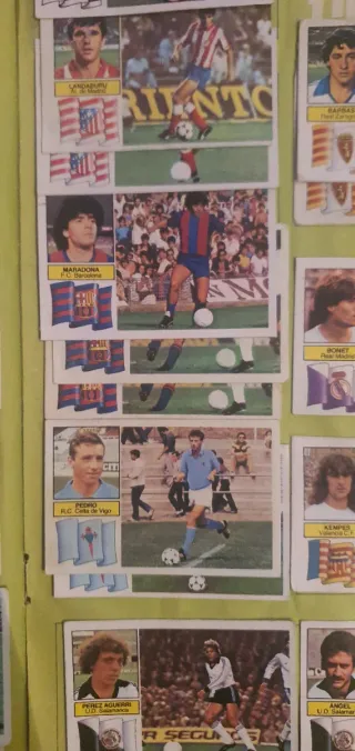Álbum cromos Liga 82-83 completisimo Maradona