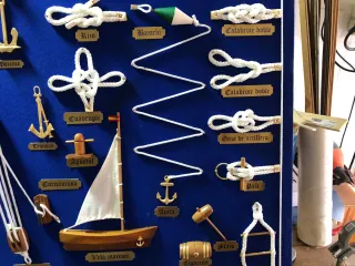 Cuadro de nudos marineros