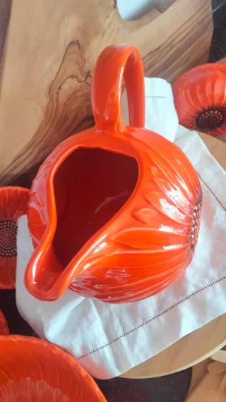 Caraffa Margherita ceramica vintage anni 70