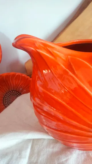 Caraffa Margherita ceramica vintage anni 70