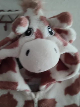 Disfraz Jirafa 6-9 meses con etiqueta, sin estrena