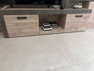 Mueble TV madera 3 módulos
