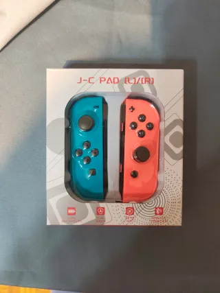 Joy-Con rojo azul