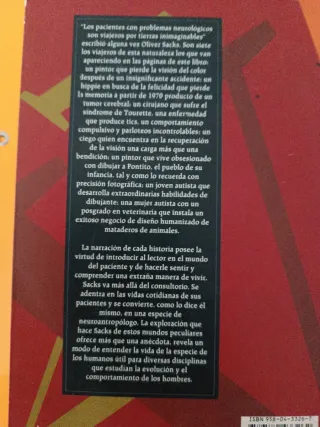 UN ANTROPOLOGO EN MARTE : SIETE HISTORIAS PARAD...
