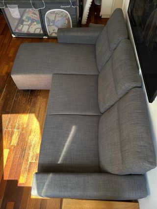 Sofá modular Ikea BOLLSTANAS gris