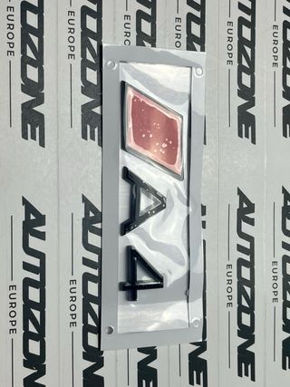 Emblema A4 S Line negro para maletero de Audi A4