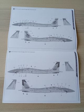 F-15C ANG 75th ANNIVERSARY MAQUETA ACADEMY 1/72