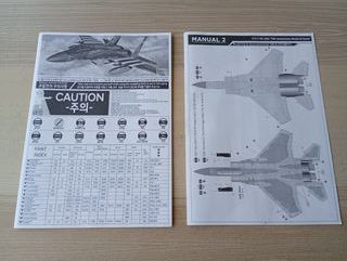 F-15C ANG 75th ANNIVERSARY MAQUETA ACADEMY 1/72