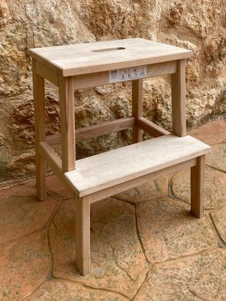 Taburete Escalera Madera Ikea