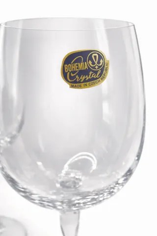 Set 4 Bicchieri Acqua Bohemia Crystal