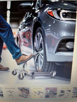 Gato hidraulico porta coche 680KG Robusto