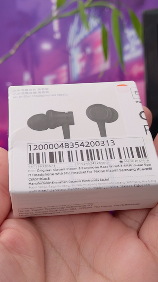 Xiaomi Piston 3 Auriculares Bajos Cable 3.5mm