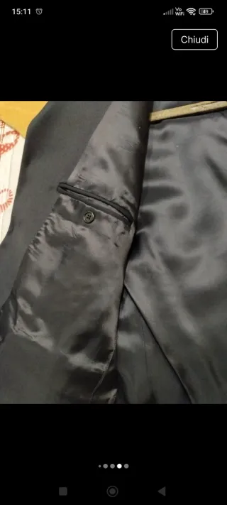 Giacca uomo elegante nera