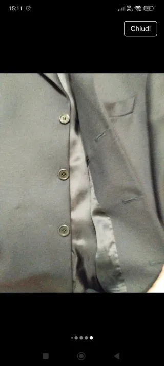 Giacca uomo elegante nera