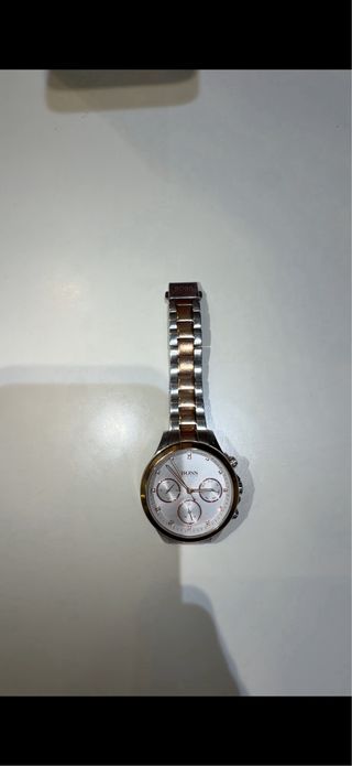 Reloj de mujer Hugo Boss en acero combinado dorado