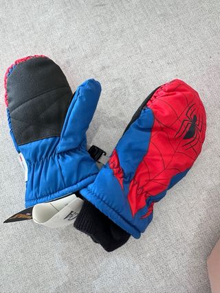 2 pares guantes nieve infantiles