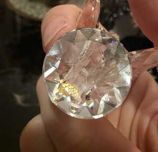 Swarovski farfalla originale oro