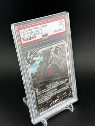 Regidrago V FA Silver Tempest #184 PSA 9