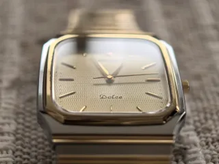 Seiko Dolce Tank 7741 5130 Tungsten Carbide 1987